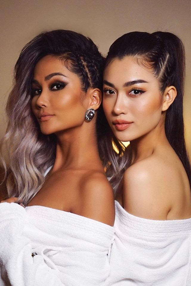 Tường San liên tục ghi điểm khi trổ tài tự make-up điêu luyện ở Hoa hậu Quốc tế - ảnh 15
