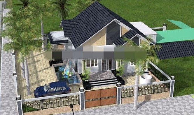 10 mẫu nhà cấp 4 đẹp ngang biệt thự chưa đến 600 triệu đồng - ảnh 5