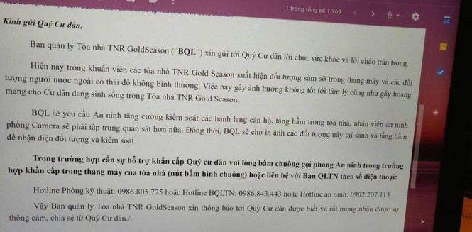 Kẻ 'cưỡng hôn' cô gái ở thang máy lại gây xôn xao chung cư Hà Nội - ảnh 3