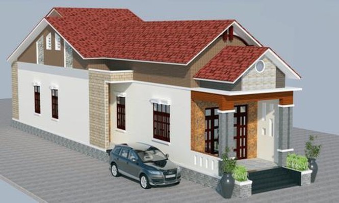 Ngỡ ngàng nhà cấp 4 sang chảnh như biệt thự nghỉ dưỡng - ảnh 1