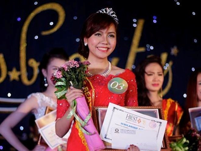 Nhan sắc hoa khôi trường Báo - ảnh 1