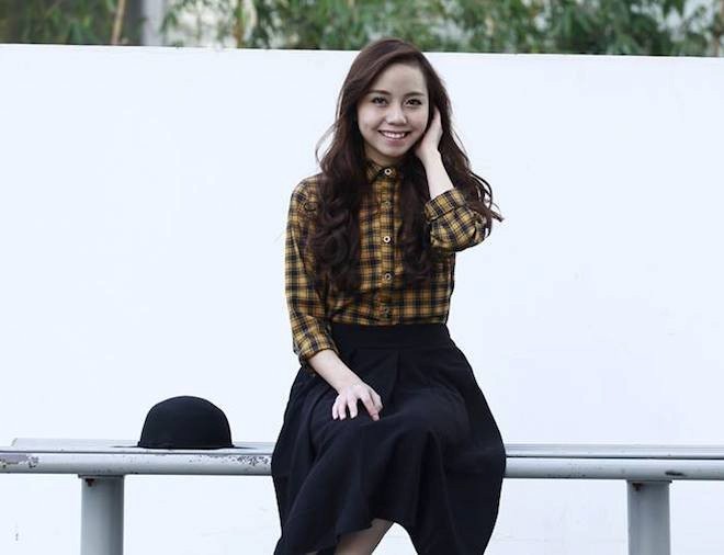 Nhan sắc hoa khôi trường Báo - ảnh 3
