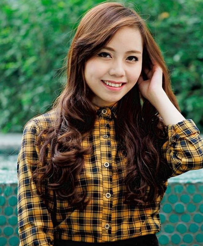Nhan sắc hoa khôi trường Báo - ảnh 6