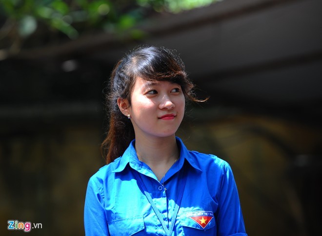 Dàn nữ sinh tình nguyện xinh đẹp của HV Hành chính - ảnh 10