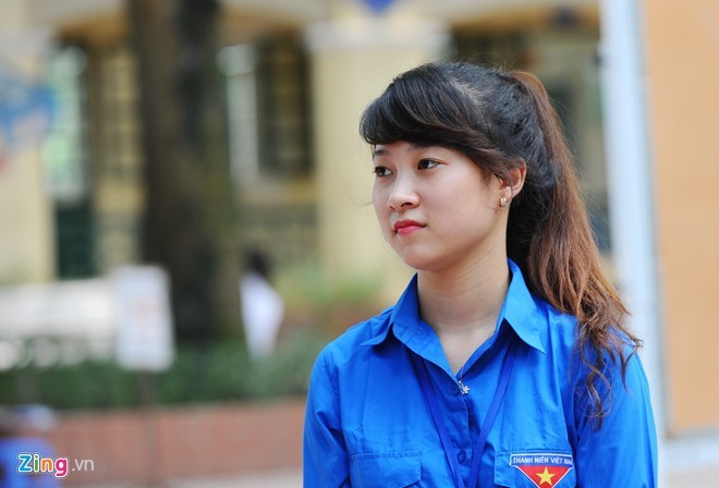 Dàn nữ sinh tình nguyện xinh đẹp của HV Hành chính - ảnh 6