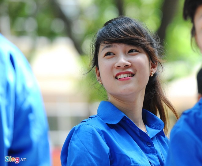 Dàn nữ sinh tình nguyện xinh đẹp của HV Hành chính - ảnh 9
