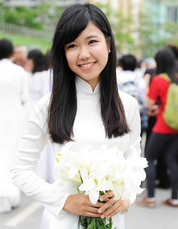 Hoa khôi Tràng An đạt học bổng tiền tỷ tại Mỹ - ảnh 1