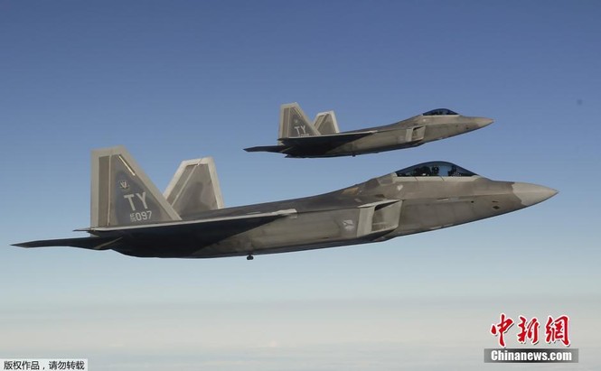 Mỹ đưa F-22 tới Hàn Quốc, báo Trung Quốc nói ‘bầy sói đang đến’ - ảnh 4