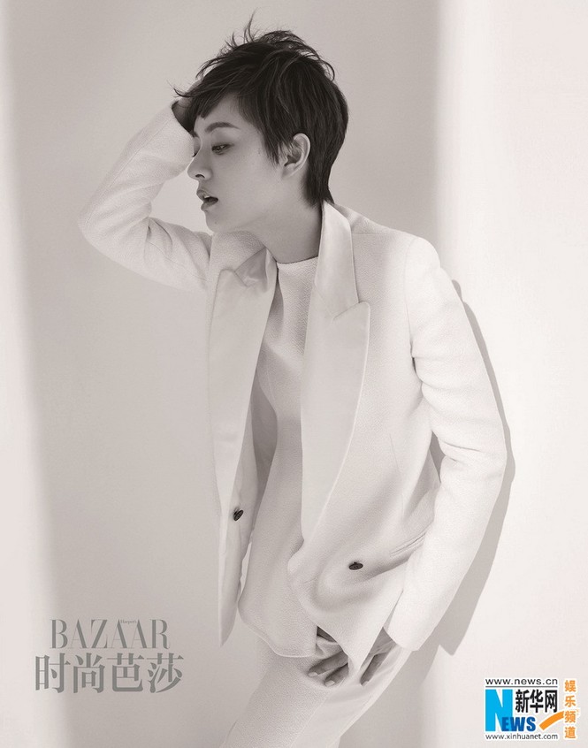 Tôn Lệ đẹp khác lạ trên tạp chí Harper's Bazaar - ảnh 2