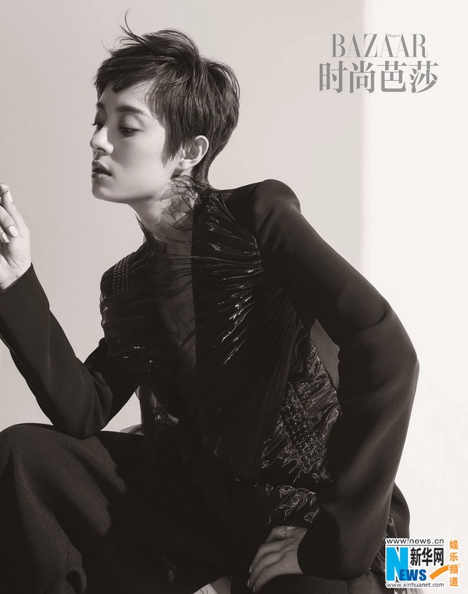 Tôn Lệ đẹp khác lạ trên tạp chí Harper's Bazaar - ảnh 7