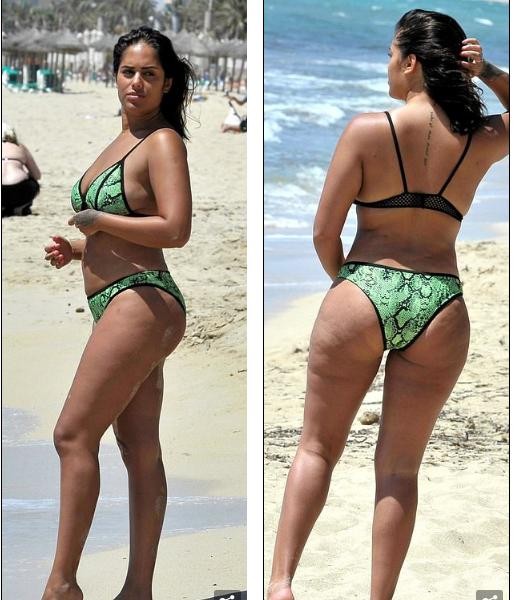 Sao truyền hình 9x khoe dáng nảy nở, nóng bỏng hút mắt với bikini - ảnh 2