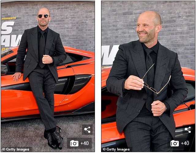 'Người vận chuyển' Jason Statham và bạn gái siêu mẫu gợi cảm, nổi bật ở sự kiện - ảnh 4