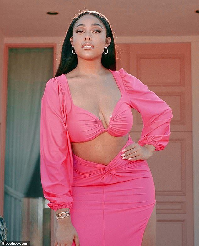 Người mẫu ngoại cỡ Jordyn Woods nảy nở gây 'chao đảo' - ảnh 9