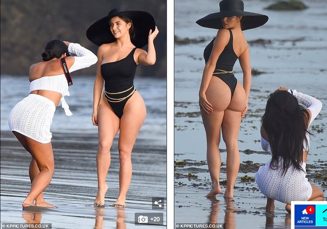 Không thể rời mắt khỏi ba vòng 'bỏng rẫy' của Demi Rose - ảnh 7