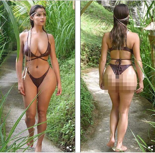'Kim Kardashian nước Anh' quá gợi cảm với bikini khiến chị em phải ghen tị - ảnh 3