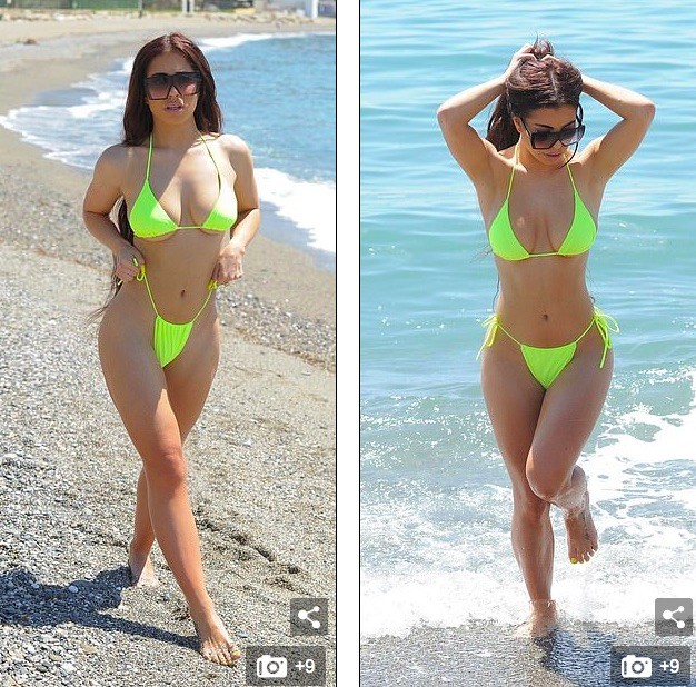 Sao truyền hình 9x quyến rũ 'chết người' với bikini bé xíu - ảnh 5