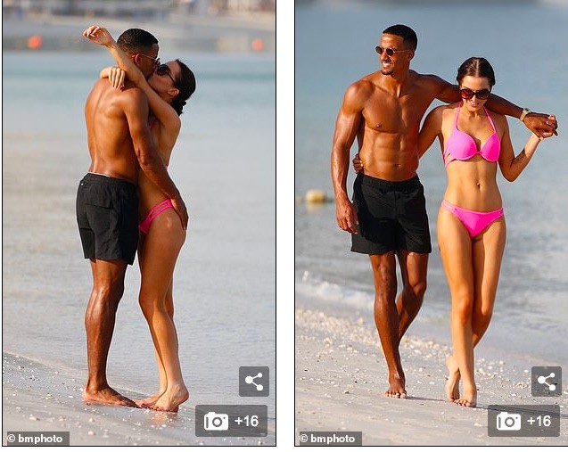 Helen Flanagan khoe dáng nóng bỏng, tình tứ bên bạn trai ở biển - ảnh 6