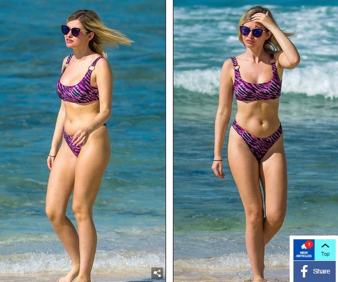 Nữ diễn viên sex thật trên truyền hình hẹn hò khoe dáng nóng bỏng với bikini - ảnh 4