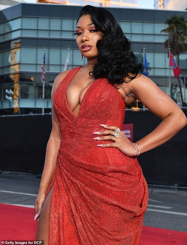 Megan Thee Stallion khoe ngực đầy 'bỏng mắt' - ảnh 4