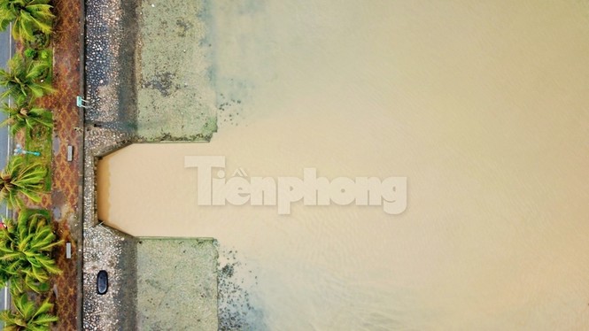 Vịnh Hạ Long đổi màu sau mưa lớn - ảnh 7