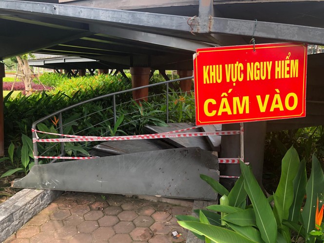 Công viên đi bộ của thành phố đáng sống xuống cấp trầm trọng - ảnh 3