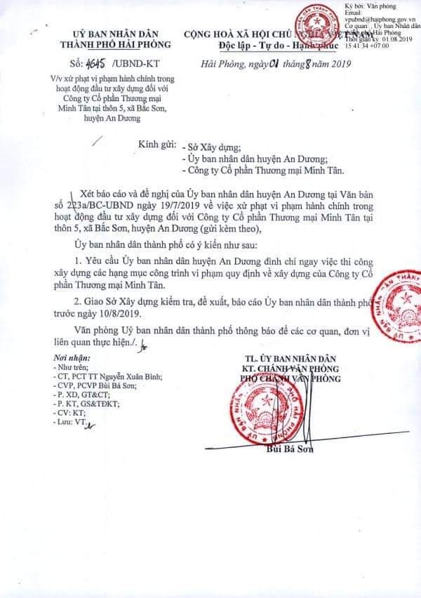 Sập giàn giáo tại Hải Phòng khiến 8 người thương vong, công trình xây dựng trái phép - ảnh 2