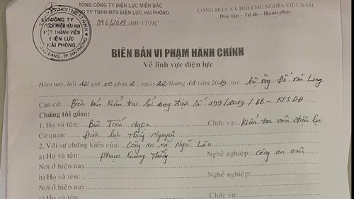 Một công ty cơ khí ở Hải Phòng ăn cắp gần 25 tỷ tiền điện - ảnh 3