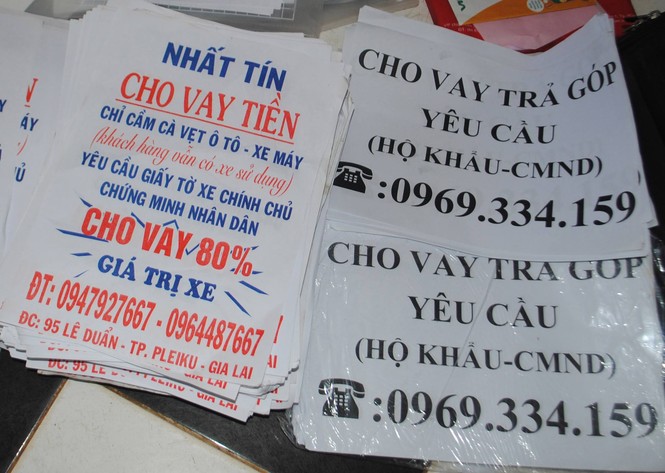 Công an tỉnh Gia Lai bắt 7 đối tượng cho vay nặng lãi - ảnh 2