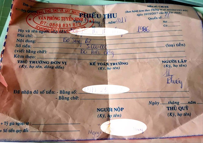 Văn phòng đào tạo lái xe “bao đậu 100%” nếu nộp thêm 3 triệu đồng - ảnh 1