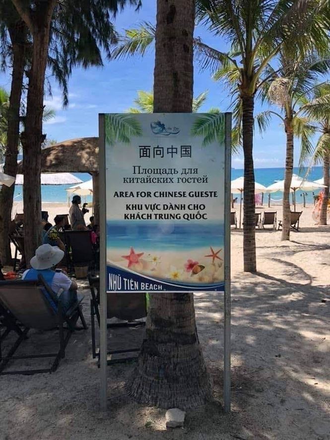 'Cắt khúc' bãi tắm dành riêng cho khách Trung Quốc để dễ quản lý? - ảnh 1