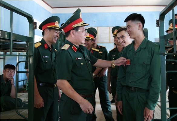 Bình Dương: Chiến sĩ nhập ngũ đều là Đảng viên và Đoàn viên - ảnh 3