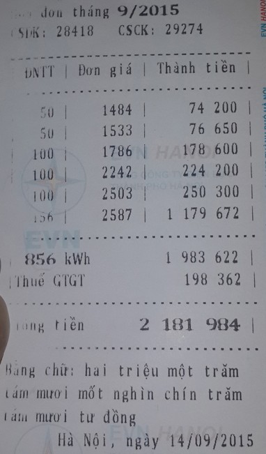 Trời mát, tiền điện vẫn tăng cao - ảnh 1