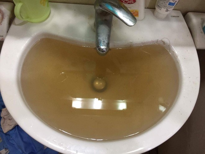 Nước sạch có giun, dân chung cư phát sốt - ảnh 1