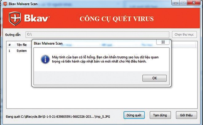 Hàng trăm trường hợp ở Việt Nam nhiễm mã độc tống tiền WannaCry - ảnh 1