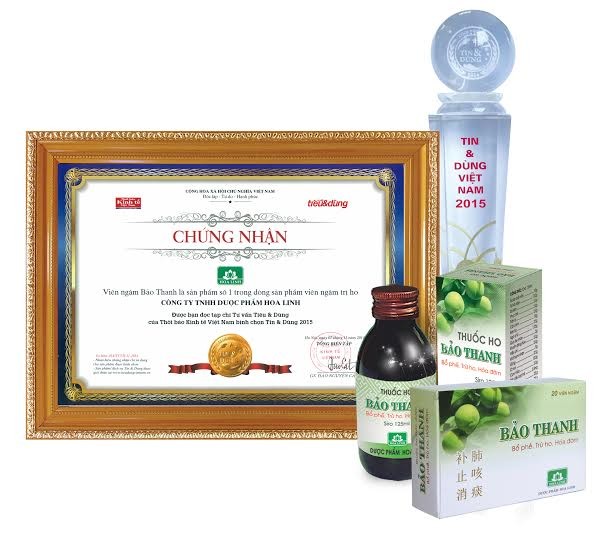 Sản phẩm số 1 Việt Nam trong dòng sản phẩm viên ngậm trị ho, bổ phế - ảnh 1
