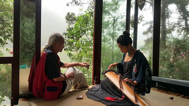 Rong chơi tìm cao thủ đàn tranh - ảnh 1