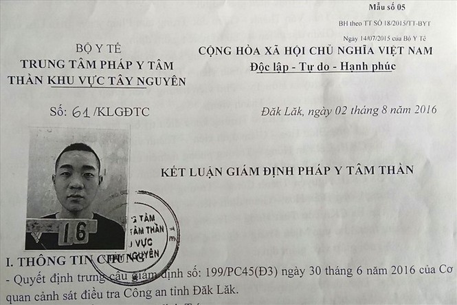 Khởi tố, bắt tạm giam kẻ giết người có bệnh án tâm thần - ảnh 2