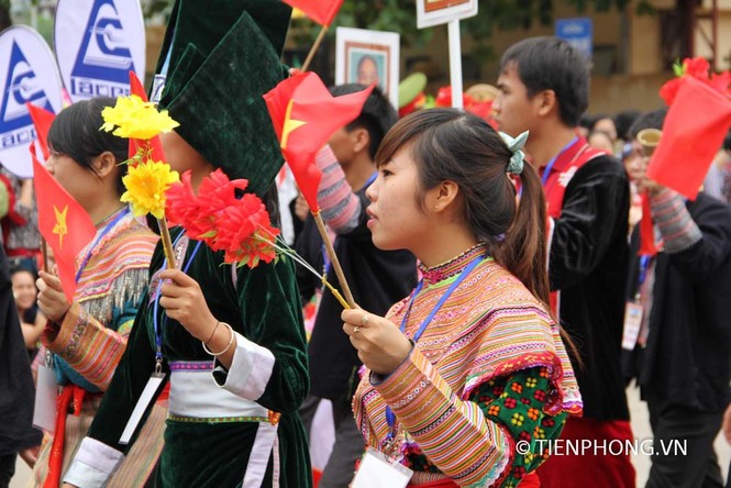 Những bóng hồng trong lễ diễu binh lịch sử - ảnh 7