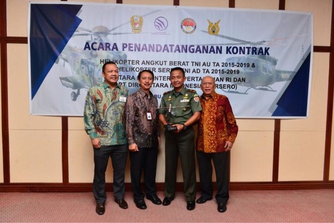 Quân đội Indonesia tăng cường trực thăng Bell 412EPI - ảnh 1