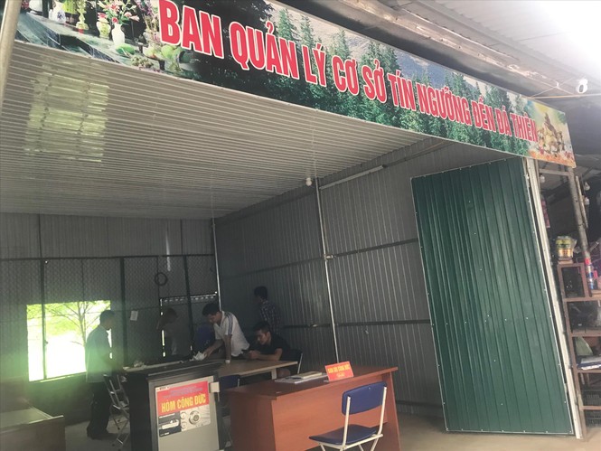 Trục lợi tín ngưỡng ở đền Đá Thiên - ảnh 1