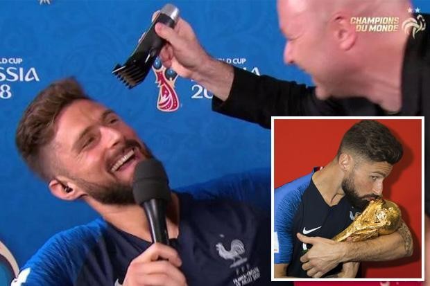 ‘Chân gỗ’ tuyển Pháp cạo trọc vì cúp vàng World Cup - ảnh 1