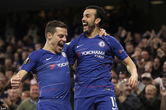 Arsenal và Chelsea đồng hành vào bán kết Europa League - ảnh 2