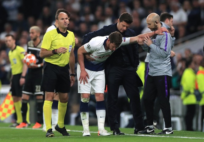 Cận cảnh chấn thương kinh dị của sao Tottenham trước Ajax - ảnh 3