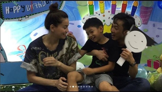 Cường Đô La công khai đưa bạn gái và con trai riêng đi du lịch - ảnh 3