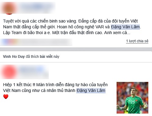 Mạng xã hội râm ran, đòi thưởng 'khủng' cho 'người hùng' Đặng Văn Lâm - ảnh 3