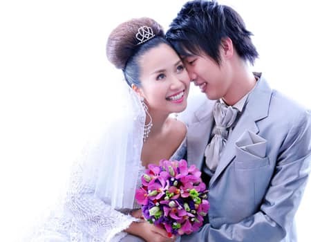 Ảnh cưới của vợ chồng Ốc Thanh Vân cách đây hơn 1 thập kỉ gây 'sốt' - ảnh 5