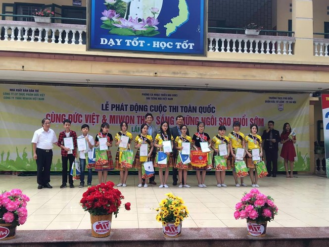 Phát động cuộc thi 'Cùng Đức Việt và Miwon thắp sáng những ngôi sao buổi sớm' - ảnh 1