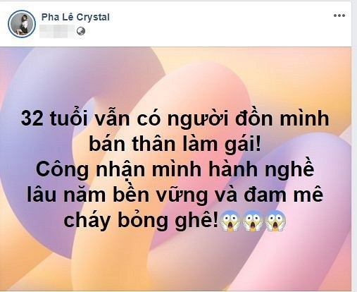 'Sốc' với thái độ của Pha Lê khi bị đồn làm gái bán thân - ảnh 1