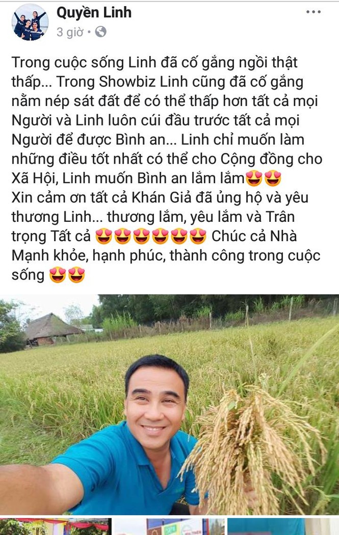 Chia sẻ bất ngờ của bà xã sau khi Quyền Linh muốn tạm dừng nghệ thuật - ảnh 1