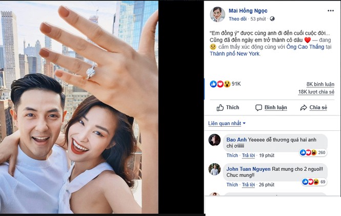 Đông Nhi-Ông Cao Thắng: Ngưỡng mộ tình yêu 10 năm, sắp có đám cưới 'cổ tích' - ảnh 1
